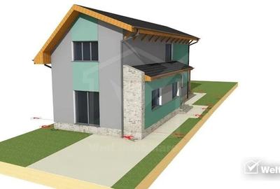 Casa veche cu autorizatie de constructie, 55 mp, teren 345, Someseni - 2