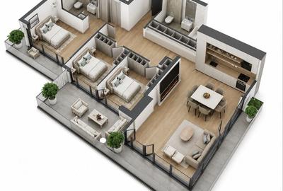 Apartament cu 4 camere în Central - 8