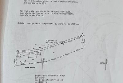Casă individuală cu 4 camere cu Teren 1974 Mp în Comana - 2