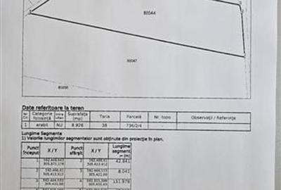 TEREN EXTRAVILAN DE VANZARE  VIDRA - 1