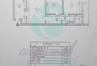 3 camere Piața Iancului – 50 m metrou, etaj superior, luminos - 4