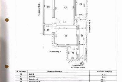 Apartament cu 2 camere decomandat în Tomis Plus - 3