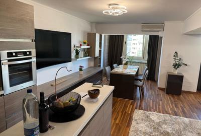 Apartament cu 2 camere semidecomandat, mobilat în Unirii