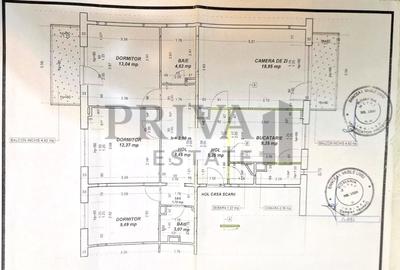 Apartament cu 4 camere decomandat, mobilat în Bucovina