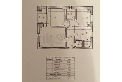 REA1022886 Apartament 3 Camere l Barbu Vacarescu - 14