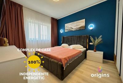 Complex-Case 100 % INDEPENDENTE ENERGETIC. Vile individuale pe Parter. Piscina. - 4