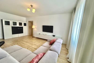 Apartament cu 3 camere semidecomandat, mobilat în Băneasa - 2