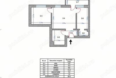Apartament cu 3 camere decomandat în Liviu Rebreanu - 3
