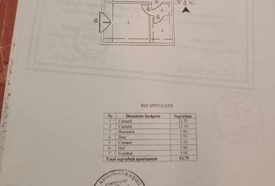 Apartament cu 2 camere semidecomandat, mobilat în Magheru