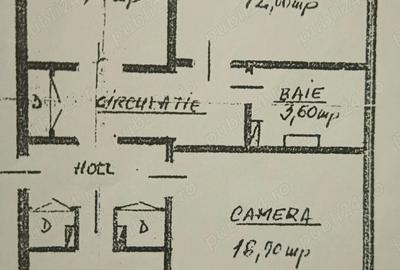 Apartament cu 3 camere decomandat în Central - 1