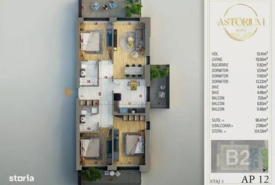 Apartament cu 4 camere în Industriilor - 8