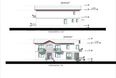 Casa la rosu, cu 4 camere, 145 mp utili, 356 mp teren, zona Catargiu - 2