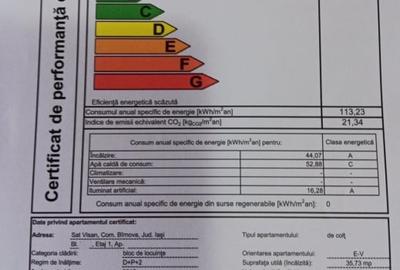 Garsonieră, mobilată în Vișani - 11