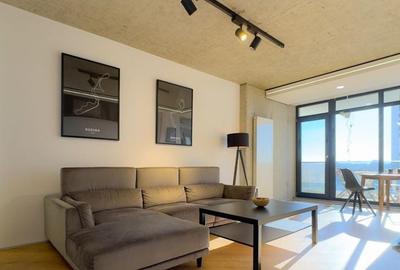 Apartament cu 2 camere semidecomandat, mobilat în Barbu Văcărescu