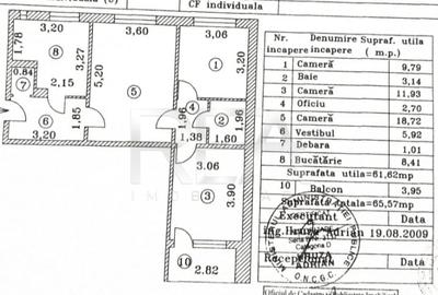 Apartament 3 camere, et 1/4, centrala/ Drumul Taberei - 3