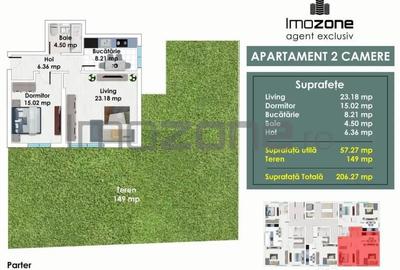 Apartament cu 2 camere decomandat în Militari - 9