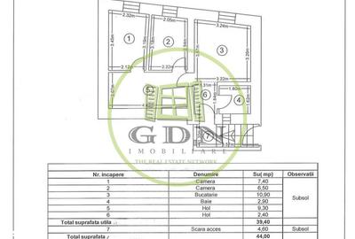 Apartament cu 2 camere, mobilat în Hașdeu - 3