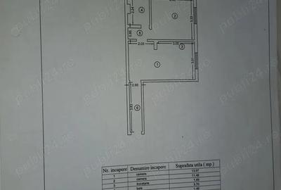 Apartament 36.12 mp .Mansarda. Poarta 6. Sau schimb cu ap. in Mangalia - 4