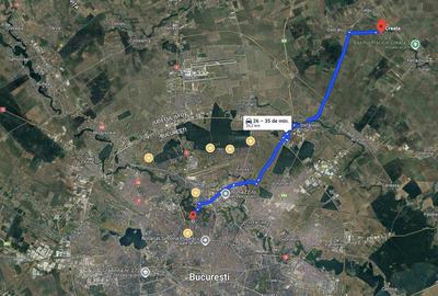 Creata  -  Dascalu teren de vanzare - 7567 mp cu dublu acces langa lac - 3