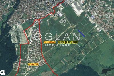 Teren de 3700 mp, în Șelimbăr
