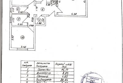 Apartament 3 camere mobilat - 15