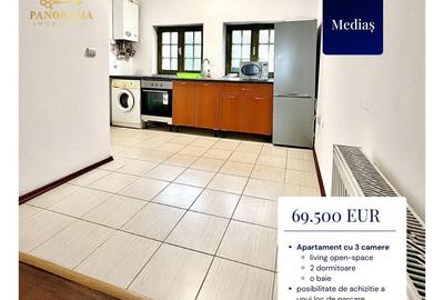 Apartament cu 3 camere decomandat, mobilat în Central - 2