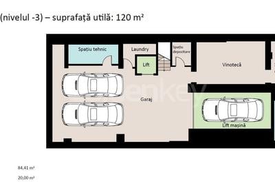 Penthouse duplex cu 4 camere | vedere panoramica | garaj si vinoteca - 27