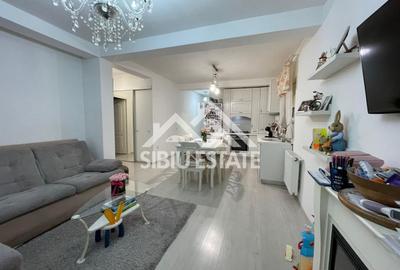 Apartament cu 3 camere semidecomandat, mobilat în Șelimbăr