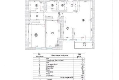 Apartament cu 3 camere semidecomandat, mobilat în Sisești - 6