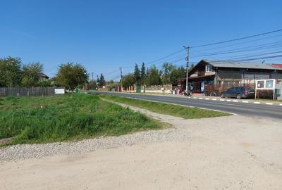 Teren 1.510mp la strada principala, dubla deschidere, Ciofliceni - Snagov!