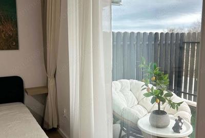 Garsoniera noua cu curte, complet mobilata - direct proprietar - Tunari Pipera Ilfov - 2
