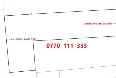 Teren de 477 mp, în Central - 2