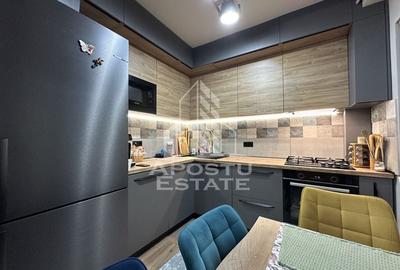 Apartament cu 3 camere mobilat la etaj intermediar in Giroc la asfalt. - 1