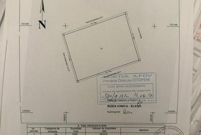 Teren de 1000 mp, în Central