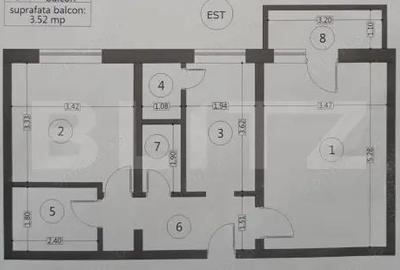 Apartament cu 2 camere decomandat în Tudor - 1
