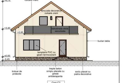Vila noua, P+M, teren 350 mp - zona Bariera Traian - COMISION 0% - 6