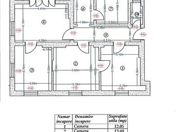 Apartament cu 5 camere decomandat în P-ța Unirii