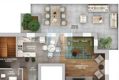 Penthouse pe 2 nivele - zona Avantgarden 3 Faza 5 Penthouse pe 2 nivele - zona Avantgarden 3 Faza 5 - 5