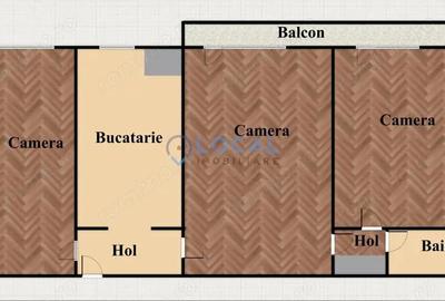 Apartament 3 camere | Semidecomandat | Gheorgheni - 1