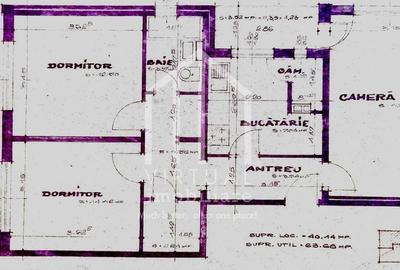 Apartament cu 3 camere decomandat, mobilat în Vasile Aaron - 2
