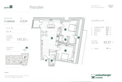 Apartament 3 camere+balcon I  Incalzire in pardoseala| Comision 0%| - 7