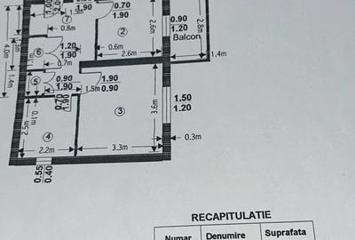 Apartament cu 2 camere decomandat în Central - 1