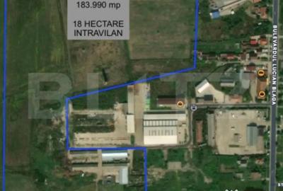 Teren de 183990 mp, în Lucian Blaga - 1