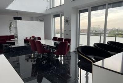 Penthouse de lux pe 2 nivele de inchiriat - 12