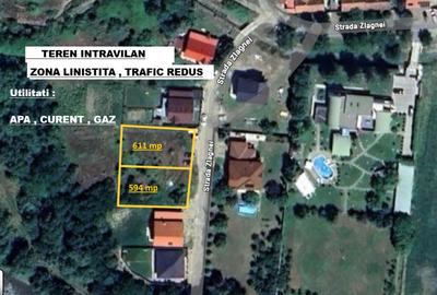 Teren intravilan de vânzare 2 parcele alipite, Caransebes zona Zlagnei - 1