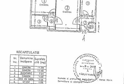 De vanzare - Ap 2 cam - 46mp - 350m de metrouStefan cel mare - bloc anvelopat De vanzare - Ap 2 cam - 46mp - 350m de metrouStefan cel mare - bloc anvelopat - 11