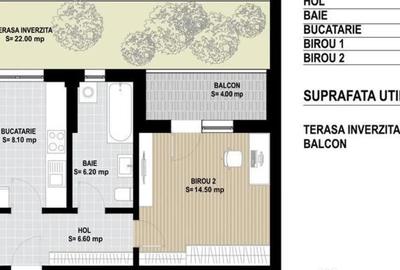 Apartament cu 2 camere decomandat în Metalurgiei - 2