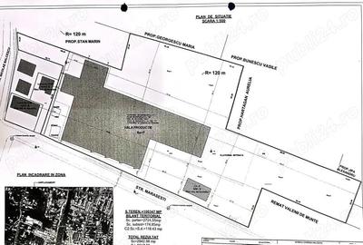 Hala productie si depozitare 2800 mp Central VALENII DE MUNTE - PH acces TIR - 2