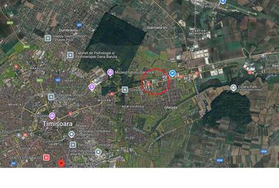 Timisoara Est - Teren cu destinatie mixta -  S:12972 mp - FS:91.5 m - 2