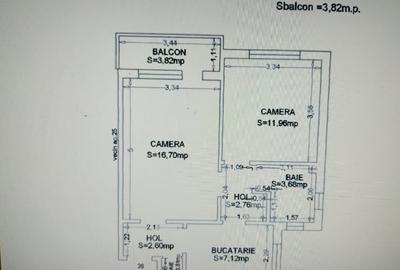 Apartament cu 2 camere circular în Tomis Nord - 2